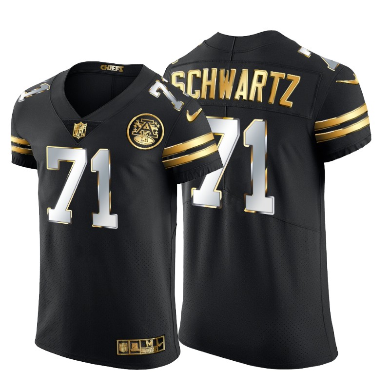 Kansas City Chiefs #71 Mitchell Schwartz Men's Nike Black Edition Vapor Untouchable Elite NFL Jersey Kansas City Chiefs #71 Mitchell Schwartz Men's Nike Black Edition Vapor Untouchable Elite NFL Jersey
