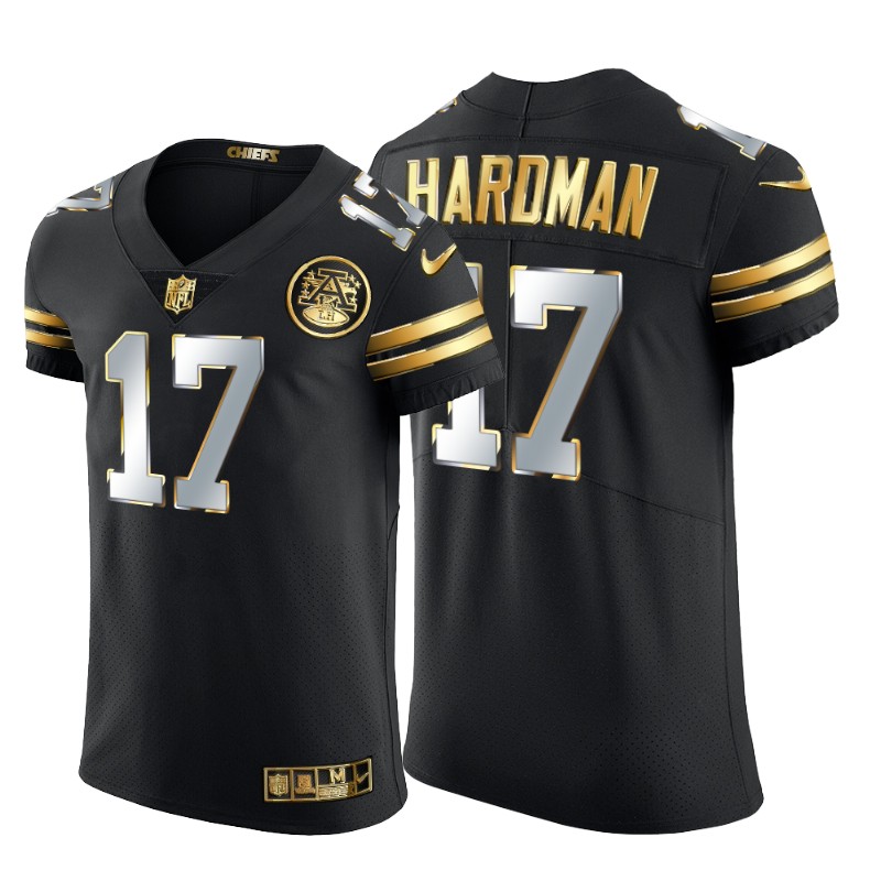 Kansas City Chiefs #17 Mecole Hardman Men's Nike Black Edition Vapor Untouchable Elite NFL Jersey Kansas City Chiefs #17 Mecole Hardman Men's Nike Black Edition Vapor Untouchable Elite NFL Jersey