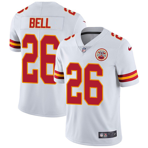 Nike Chiefs #26 Le'Veon Bell White Men's Stitched NFL Vapor Untouchable Limited Jersey Nike Chiefs #26 Le'Veon Bell White Men's Stitched NFL Vapor Untouchable Limited Jersey
