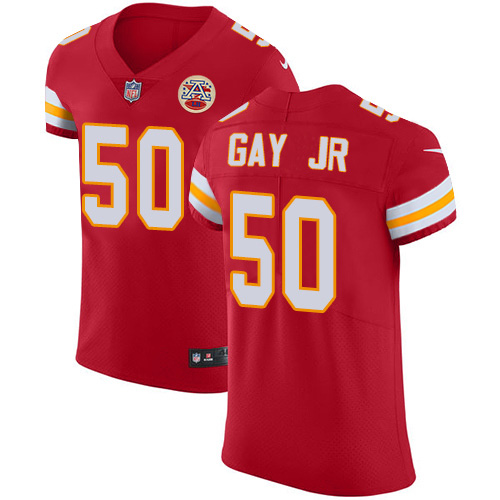 Nike Chiefs #50 Willie Gay Jr. Red Team Color Men's Stitched NFL Vapor Untouchable Elite Jersey Nike Chiefs #50 Willie Gay Jr. Red Team Color Men's Stitched NFL Vapor Untouchable Elite Jersey