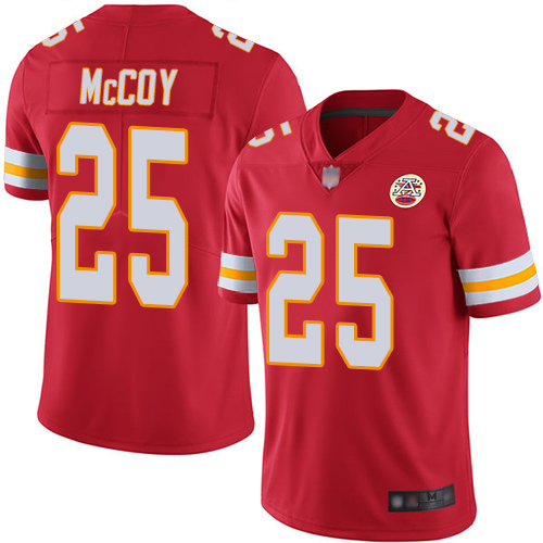 Chiefs #25 LeSean McCoy Red Team Color Men's Stitched Football Vapor Untouchable Limited Jersey Chiefs #25 LeSean McCoy Red Team Color Men's Stitched Football Vapor Untouchable Limited Jersey