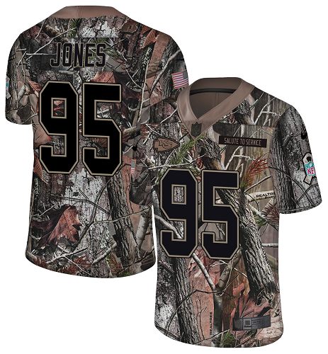 Nike Chiefs #95 Chris Jones Camo Men's Stitched NFL Limited Rush Realtree Jersey Nike Chiefs #95 Chris Jones Camo Men's Stitched NFL Limited Rush Realtree Jersey