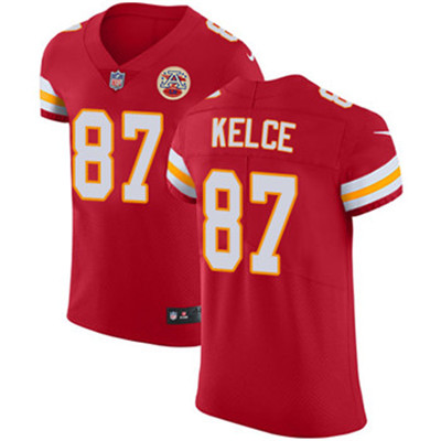 Nike Chiefs #87 Travis Kelce Red Team Color Men's Stitched NFL Vapor Untouchable Elite Jersey Nike Chiefs #87 Travis Kelce Red Team Color Men's Stitched NFL Vapor Untouchable Elite Jersey