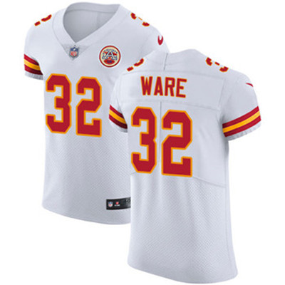 Nike Chiefs #32 Spencer Ware White Men's Stitched NFL Vapor Untouchable Elite Jersey Nike Chiefs #32 Spencer Ware White Men's Stitched NFL Vapor Untouchable Elite Jersey