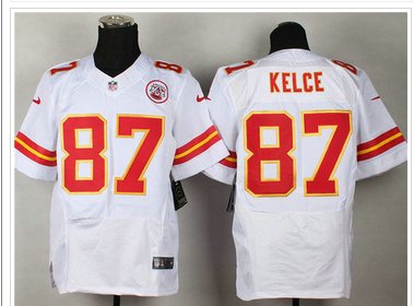 NEW Kansas City Chiefs #87 Travis Kelce White NFL Elite Jersey NEW Kansas City Chiefs #87 Travis Kelce White NFL Elite Jersey