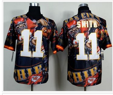 NEW Kansas City Chiefs #11 Alex Smith Team Color NFL Elite Fanatical Version Jersey NEW Kansas City Chiefs #11 Alex Smith Team Color NFL Elite Fanatical Version Jersey