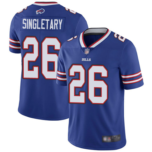 Bills #26 Devin Singletary Royal Blue Team Color Men's Stitched Football Vapor Untouchable Limited Jersey Bills #26 Devin Singletary Royal Blue Team Color Men's Stitched Football Vapor Untouchable Limited Jersey