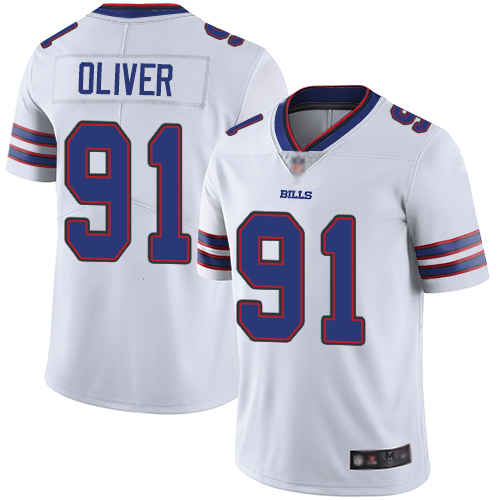 Nike Bills 91 Ed Oliver White Vapor Untouchable Limited Jersey Nike Bills 91 Ed Oliver White Vapor Untouchable Limited Jersey
