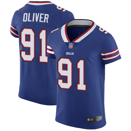 Bills #91 Ed Oliver Royal Blue Team Color Men's Stitched Football Vapor Untouchable Elite Jersey Bills #91 Ed Oliver Royal Blue Team Color Men's Stitched Football Vapor Untouchable Elite Jersey