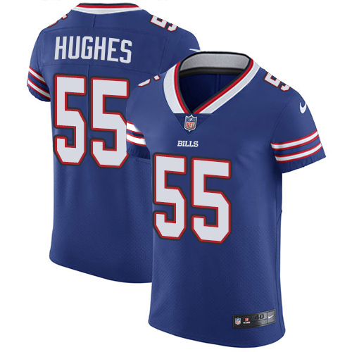 Nike Bills #55 Jerry Hughes Royal Blue Team Color Men's Stitched NFL Vapor Untouchable Elite Jersey Nike Bills #55 Jerry Hughes Royal Blue Team Color Men's Stitched NFL Vapor Untouchable Elite Jersey