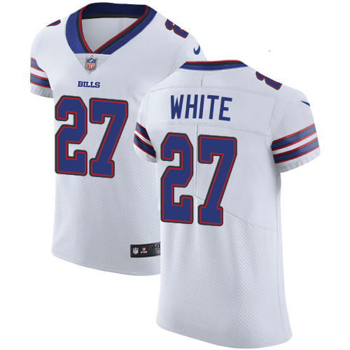 Nike Bills #27 Tre'Davious White White Men's Stitched NFL Vapor Untouchable Elite Jersey Nike Bills #27 Tre'Davious White White Men's Stitched NFL Vapor Untouchable Elite Jersey