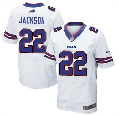 NEW Buffalo Bills #22 Fred Jackson White NFL New Elite Jersey NEW Buffalo Bills #22 Fred Jackson White NFL New Elite Jersey