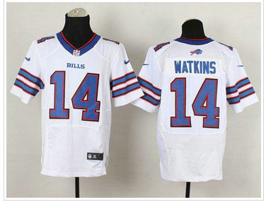 Buffalo Bills #14 Sammy Watkins White NFL New Elite Jersey Buffalo Bills #14 Sammy Watkins White NFL New Elite Jersey