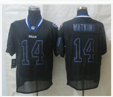 NEW Buffalo Bills #14 Sammy Watkins Lights Out Black NFL Elite Jersey NEW Buffalo Bills #14 Sammy Watkins Lights Out Black NFL Elite Jersey