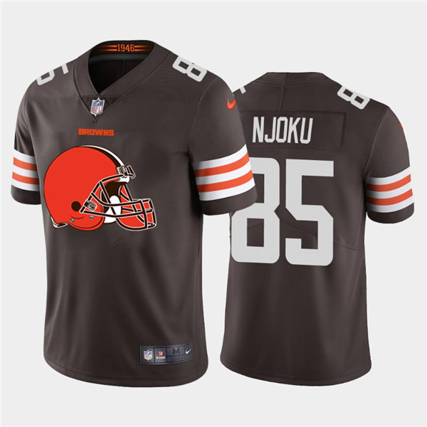 Nike Browns 85 David Njoku Brown Team Big Logo Vapor Untouchable Limited Jersey Nike Browns 85 David Njoku Brown Team Big Logo Vapor Untouchable Limited Jersey