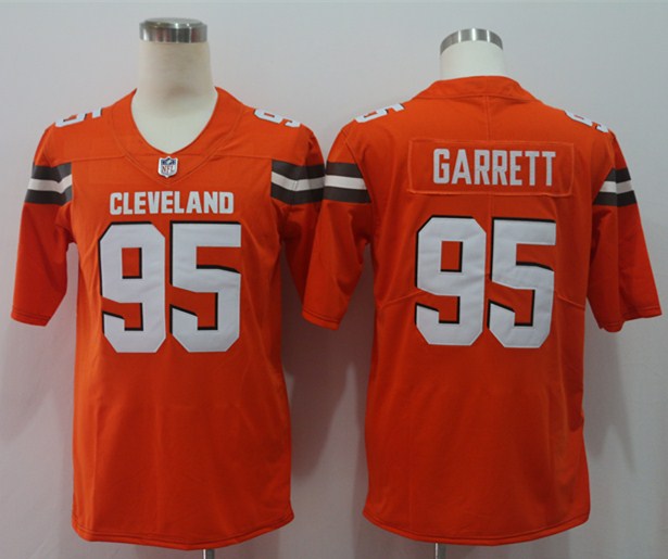 Nike Browns 95 Myles Garrett Orange Vapor Untouchable Player Limited Jersey Nike Browns 95 Myles Garrett Orange Vapor Untouchable Player Limited Jersey