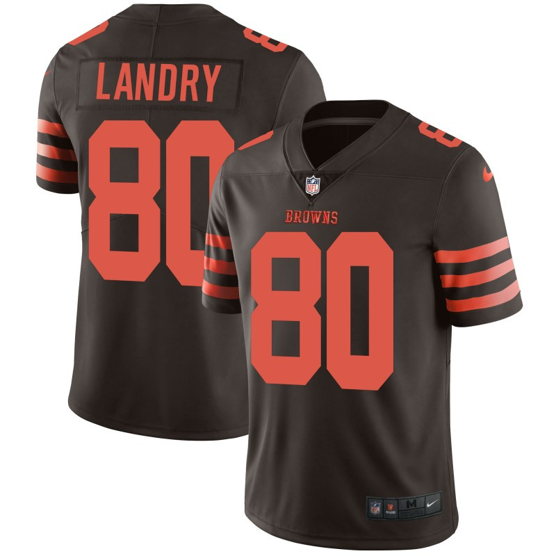 Nike Browns 80 Jarvis Landry Brown Color Rush Limited Jersey Nike Browns 80 Jarvis Landry Brown Color Rush Limited Jersey
