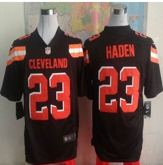 New Cleveland Browns #23 Joe Haden Brown Team Color Men's Stitched NFL Game Jersey New Cleveland Browns #23 Joe Haden Brown Team Color Men's Stitched NFL Game Jersey