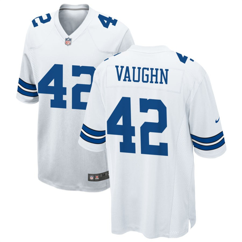 Men's Dallas Cowboys #42 Vaughn whita Untouchable Limited Stitched Football Jersey Men's Dallas Cowboys #42 Vaughn whita Untouchable Limited Stitched Football Jersey
