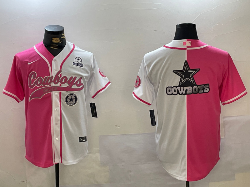 Men's Dallas Cowboys big logo Red White With Patch Cool Base Stitched Baseball Jersey Men's Dallas Cowboys big logo Red White With Patch Cool Base Stitched Baseball Jersey