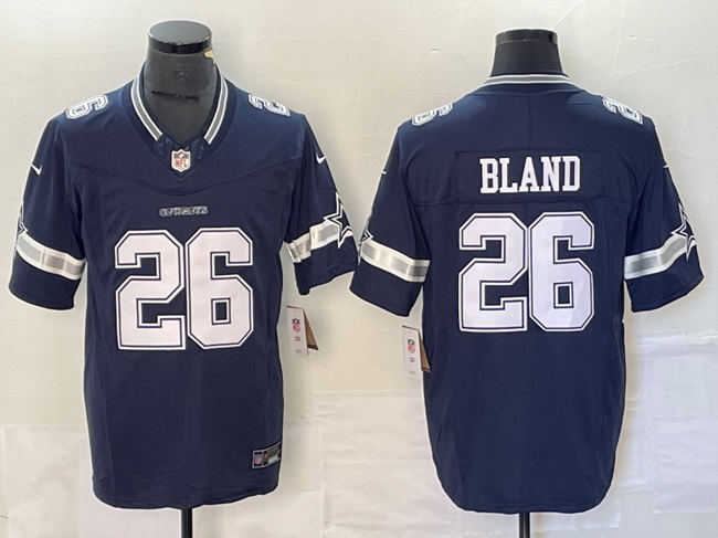 Men's Dallas Cowboys #26 DaRon Bland Navy 2023 F.U.S.E. Vapor Untouchable Limited Stitched Football Jersey Men's Dallas Cowboys #26 DaRon Bland Navy 2023 F.U.S.E. Vapor Untouchable Limited Stitched Football Jersey