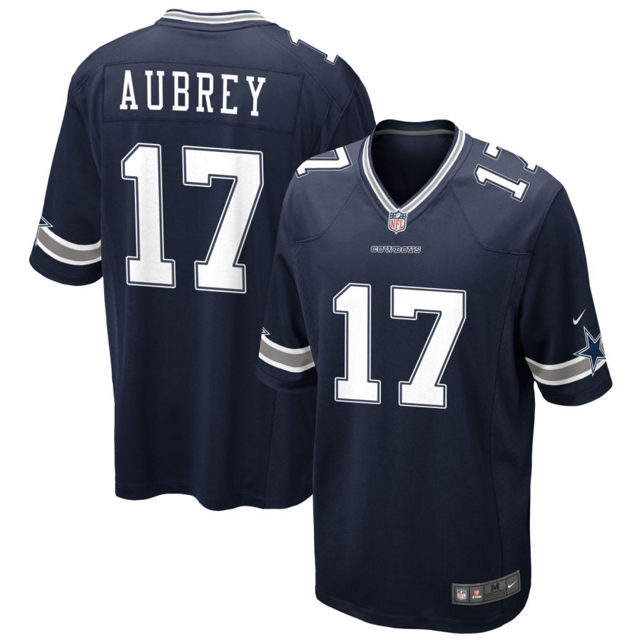 Men's Dallas Cowboys #17 Brandon Aubrey Limited Navy Vapor Untouchable Jersey Men's Dallas Cowboys #17 Brandon Aubrey Limited Navy Vapor Untouchable Jersey