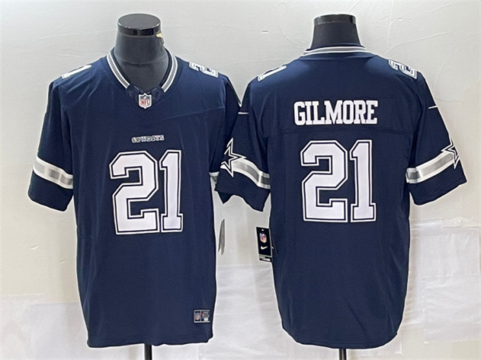 Men's Dallas Cowboys #21 Stephon Gilmore Navy 2023 F.U.S.E. Limited Stitched Football Jersey Men's Dallas Cowboys #21 Stephon Gilmore Navy 2023 F.U.S.E. Limited Stitched Football Jersey