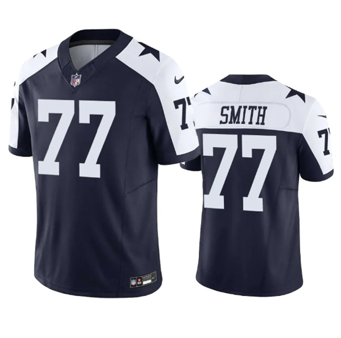 Men's Dallas Cowboys #73 Tyler Smith Navy 2023 F.U.S.E. Vapor Limited Stitched Football JerseyS Men's Dallas Cowboys #73 Tyler Smith Navy 2023 F.U.S.E. Vapor Limited Stitched Football JerseyS
