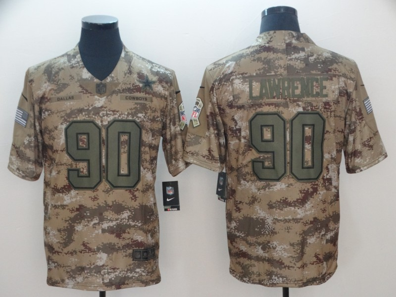 Men's Dallas Cowboys #90 Demarcus Lawrence Nike Camo Salute to Service Stitched NFL Limited Jersey Men's Dallas Cowboys #90 Demarcus Lawrence Nike Camo Salute to Service Stitched NFL Limited Jersey