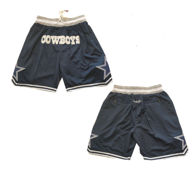 Men's Dallas Cowboys Navy Shorts(Run Small) Men's Dallas Cowboys Navy Shorts(Run Small)