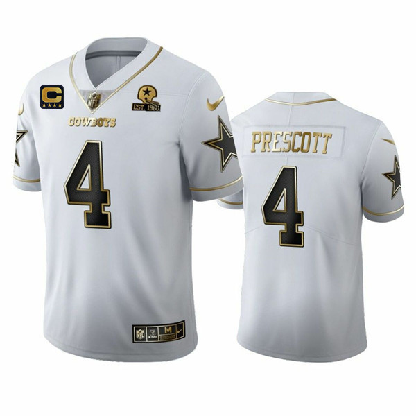 Men's Dallas Cowboys #4 Dak Prescott Men's Dallas Cowboys #4 Dak Prescott