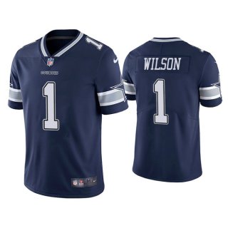 Men's Dallas Cowboys #1 Cedrick Wilson Navy Vapor Limited Stitched Jersey Men's Dallas Cowboys #1 Cedrick Wilson Navy Vapor Limited Stitched Jersey