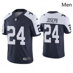 Men Dallas Cowboys 24 Kelvin Joseph Vapor Limited Navy Thanksgiving Jersey Men Dallas Cowboys 24 Kelvin Joseph Vapor Limited Navy Thanksgiving Jersey