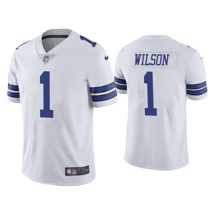 Men’s Dallas Cowboys #1 Cedrick Wilson Vapor Limited White Jersey Men’s Dallas Cowboys #1 Cedrick Wilson Vapor Limited White Jersey