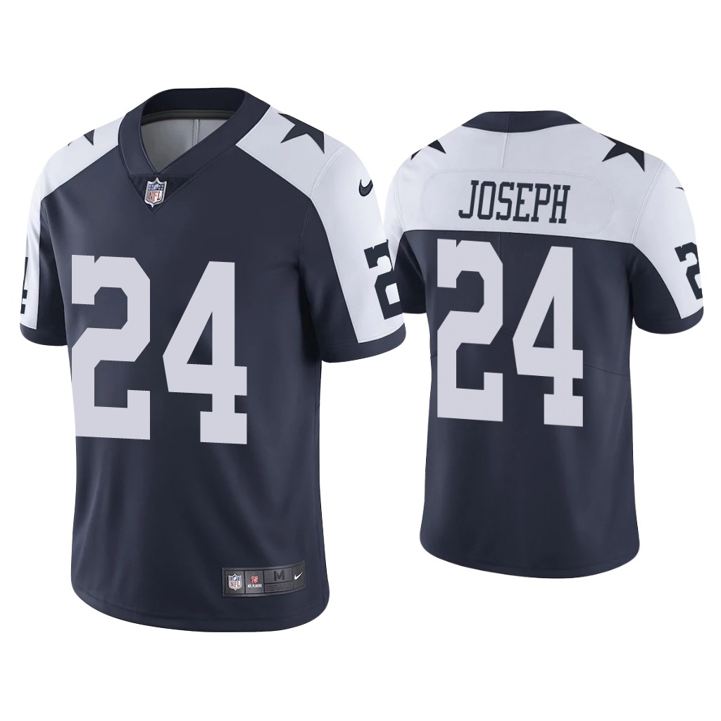 Men Cowboys #24 Kelvin Joseph Vapor Limited Navy Thanksgiving Jersey Men Cowboys #24 Kelvin Joseph Vapor Limited Navy Thanksgiving Jersey