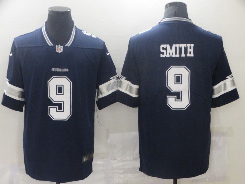 Men Dallas Cowboys 9 Smith Blue Nike Vapor Untouchable Limited 2021 NFL Jersey Men Dallas Cowboys 9 Smith Blue Nike Vapor Untouchable Limited 2021 NFL Jersey