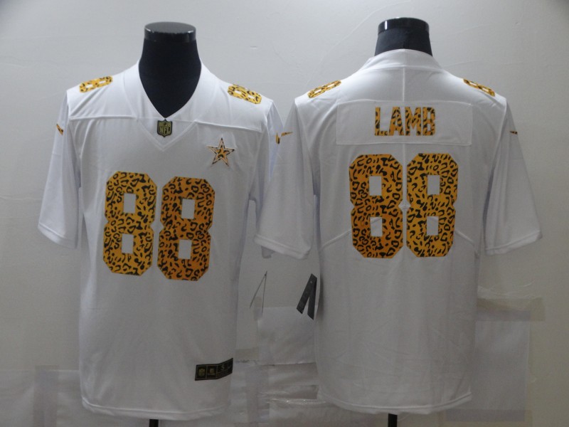 Nike Cowboys 88 Ceedee Lamb White Leopard Vapor Untouchable Limited Jersey Nike Cowboys 88 Ceedee Lamb White Leopard Vapor Untouchable Limited Jersey