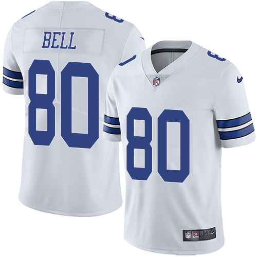 Nike Cowboys #80 Blake Bell White Men's Stitched NFL Vapor Untouchable Limited Jersey Nike Cowboys #80 Blake Bell White Men's Stitched NFL Vapor Untouchable Limited Jersey