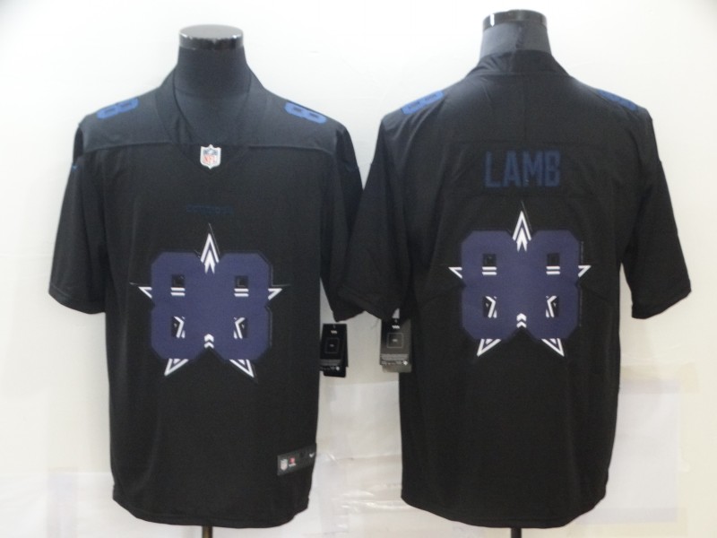 Nike Cowboys 88 Ceedee Lamb Black Shadow Logo Limited Jersey Nike Cowboys 88 Ceedee Lamb Black Shadow Logo Limited Jersey