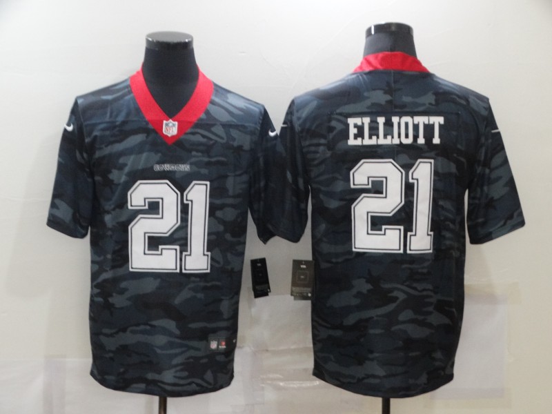 Nike Cowboys 21 Ezekiel Elliott Black Camo Limited Jersey Nike Cowboys 21 Ezekiel Elliott Black Camo Limited Jersey