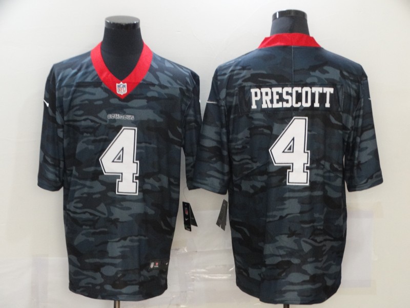Nike Cowboys 4 Dak Prescott Black Camo Limited Jersey Nike Cowboys 4 Dak Prescott Black Camo Limited Jersey