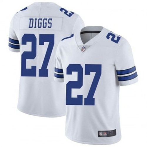 Mens Dallas Cowboys #27 Trevon Diggs White Vapor Limited Jersey Mens Dallas Cowboys #27 Trevon Diggs White Vapor Limited Jersey