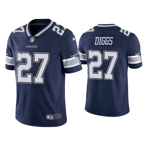 Mens Dallas Cowboys #27 Trevon Diggs Navy Vapor Limited Jersey Mens Dallas Cowboys #27 Trevon Diggs Navy Vapor Limited Jersey
