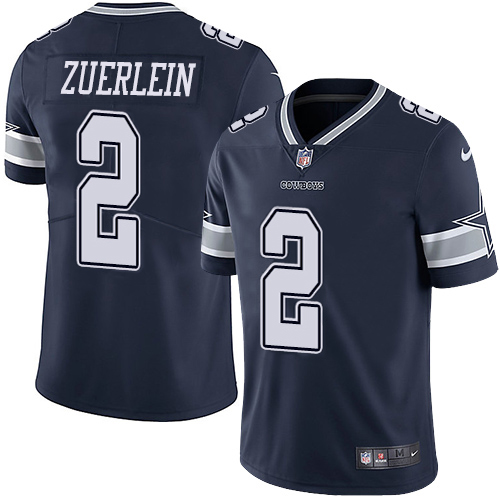 Nike Cowboys #2 Greg Zuerlein Navy Blue Team Color Men's Stitched NFL Vapor Untouchable Limited Jersey Nike Cowboys #2 Greg Zuerlein Navy Blue Team Color Men's Stitched NFL Vapor Untouchable Limited Jersey