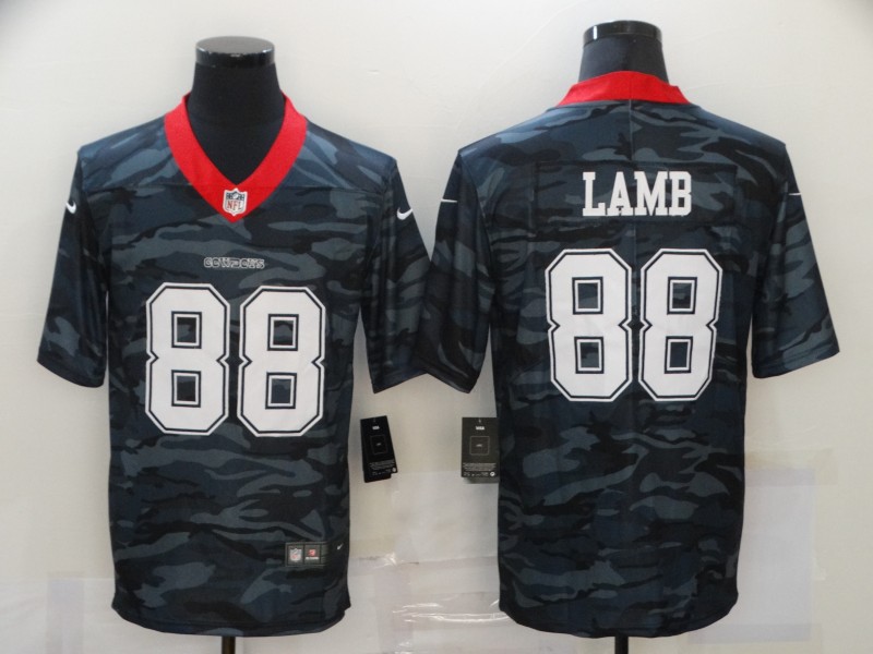 Nike Cowboys 88 CeeDee Lamb Black Camo USA Flag Limited Jersey Nike Cowboys 88 CeeDee Lamb Black Camo USA Flag Limited Jersey