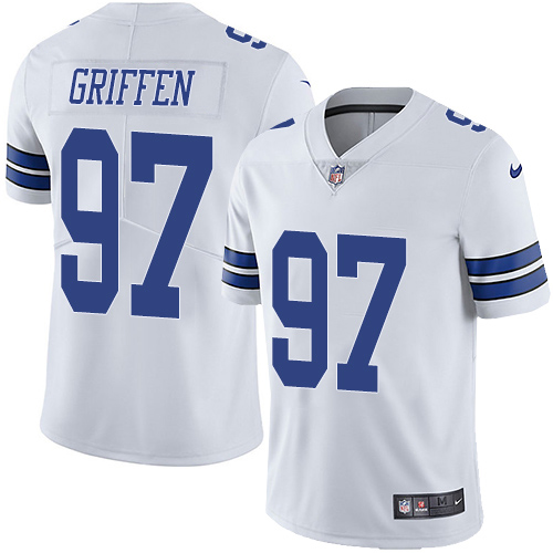 Nike Cowboys #97 Everson Griffen White Men's Stitched NFL Vapor Untouchable Limited Jersey Nike Cowboys #97 Everson Griffen White Men's Stitched NFL Vapor Untouchable Limited Jersey