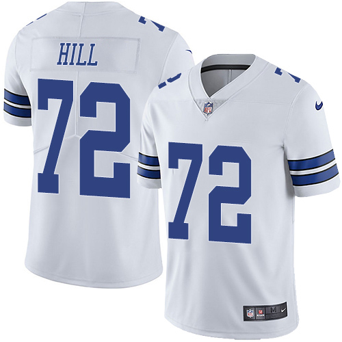Nike Cowboys #72 Trysten Hill White Men's Stitched NFL Vapor Untouchable Limited Jersey Nike Cowboys #72 Trysten Hill White Men's Stitched NFL Vapor Untouchable Limited Jersey