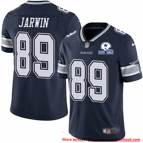 Nike Cowboys #89 Blake Jarwin Navy Blue Team Color Men's Stitched With Established In 1960 Patch NFL Vapor Untouchable Limited Jersey Nike Cowboys #89 Blake Jarwin Navy Blue Team Color Men's Stitched With Established In 1960 Patch NFL Vapor Untouchable Limited Jersey