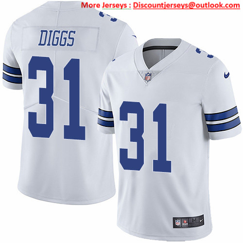 Nike Cowboys #31 Trevon Diggs White Men's Stitched NFL Vapor Untouchable Limited Jersey Nike Cowboys #31 Trevon Diggs White Men's Stitched NFL Vapor Untouchable Limited Jersey