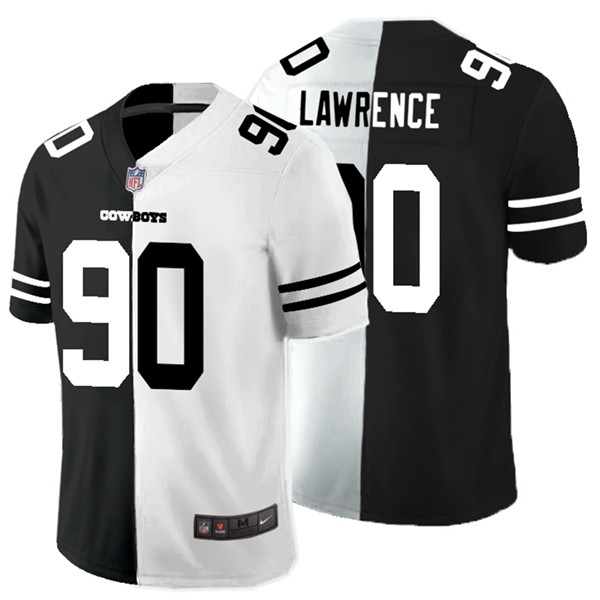 Nike Cowboys 90 Demarcus Lawrence Black And White Split Vapor Untouchable Limited Jersey Nike Cowboys 90 Demarcus Lawrence Black And White Split Vapor Untouchable Limited Jersey
